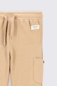 Coccodrillo pantaloni de bumbac pentru copii ZC2121101CBN bej AW22