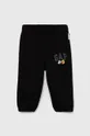 czarny GAP spodnie dresowe dziecięce x Disney Chłopięcy