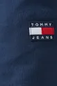granatowy Tommy Jeans spodnie dresowe bawełniane DW0DW13820.9BYY