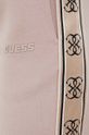 pastelowy różowy Guess spodnie dresowe