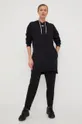 Παντελόνι φόρμας DKNY μαύρο