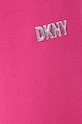 Dkny spodnie dresowe różowy DP2P3114