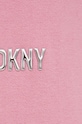 Dkny spodnie dresowe różowy DP2P3114