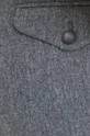 grigio Emporio Armani pantaloni in lana