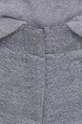szary Emporio Armani spodnie z domieszką wełny