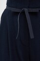 Vlněné kalhoty Emporio Armani námořnická modř H3NP2A.C9926