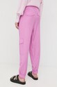Odzież BOSS spodnie 50472161 50472161 fioletowy