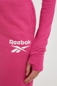 różowy Reebok spodnie dresowe