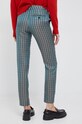 Odzież PS Paul Smith spodnie z domieszką lnu W2R.N264.J30915 zielony