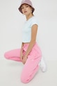 adidas Originals pantaloni de trening roz HJ7848