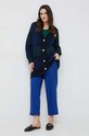 Vero Moda pantaloni 10274378.SodaliteBl albastru AW22