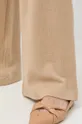 beżowy Max Mara Leisure spodnie wełniane