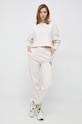 Bombažen spodnji del trenirke Tommy Hilfiger WW0WW36392.9BYY bež AW22
