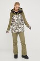 Roxy Hlače Backyard ERJTP03211 zelena AW22