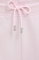 HUGO spodnie dresowe bawełniane różowy 50478226