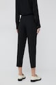Îmbrăcăminte Sisley pantaloni 4O9BLF027.100 negru