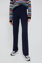 United Colors of Benetton spodnie 47CKDF00H.016 granatowy AW22