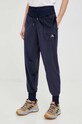 adidas pantaloni de trening tricotaj bleumarin HJ7371