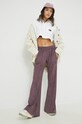 Adidas Originals pantaloni HM1690 violet AW22