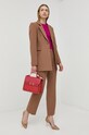 Bardot pantaloni 57851PB.TAN maro AW22