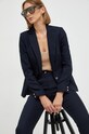 Morgan spodnie PLIME.F PLIME.F.MARINE granatowy AW23