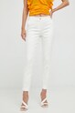 Nohavice Morgan PLIME.F.OFF.WHITE biela SS23