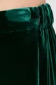 zielony Luisa Spagnoli spodnie z domieszką jedwabiu Omologo