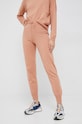 Odzież Lyle & Scott spodnie dresowe z domieszką wełny KNW1703V.W795 pomarańczowy