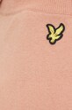 Lyle & Scott spodnie dresowe z domieszką wełny pomarańczowy KNW1703V.W795
