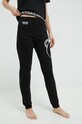 Moschino Underwear spodnie dresowe bawełniane dzianina czarny 4302.9021.9BYY
