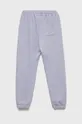Calvin Klein Jeans spodnie dresowe dziecięce fioletowy