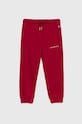 Otroški spodnji del trenirke Calvin Klein Jeans Pletenina bordo IG0IG01509.9BYY