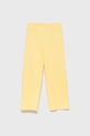 Guess spodnie dresowe dziecięce J2YQ13.KA6R3 żółty AW22