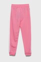 adidas Originals spodnie dresowe dziecięce HK0329 różowy AW22