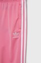 Dziewczynka adidas Originals spodnie dresowe dziecięce HK0329 różowy