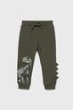 Name it spodnie dresowe dziecięce Park Jurajski z elastanem zielony 13205224.Beetle