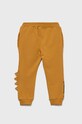 Name it pantaloni de trening pentru copii Park Jurajski 13205224.AmberGold galben AW22