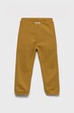 Detské bavlnené tepláky United Colors of Benetton 3QLAGF015.P žltá AW22