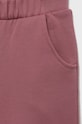 Dziewczynka United Colors of Benetton spodnie dresowe bawełniane dziecięce 3QLAGF015.P różowy