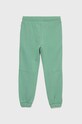 United Colors of Benetton spodnie dresowe bawełniane dziecięce 3J74CF01I.G turkusowy AW22