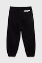 Sisley pantaloni de trening din bumbac pentru copii 3J68XF008.G.REPROPOSED negru AW22