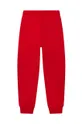 Παιδικό βαμβακερό παντελόνι Michael Kors κόκκινο