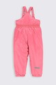 Coccodrillo pantaloni bebe ZC2119201OGN roz AW22