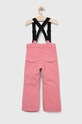 Dziewczynka Protest spodnie narciarskie dziecięce 4910400 różowy