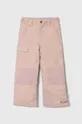 рожевий Дитячі лижні штани Columbia Для дівчаток