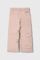 Otroške smučarske hlače Columbia roza