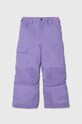Columbia pantaloni de schi pentru copii panza violet 1806712.G.9BYY