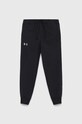 Under Armour spodnie dresowe dziecięce z elastanem czarny 1373004
