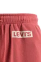Levi's spodnie dresowe dziecięce czerwony