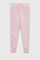 розовый Детские спортивные штаны Under Armour Для девочек